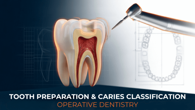 Operative Dentistry Course: The Complete Guide to Tooth Preparation & Caries Classification